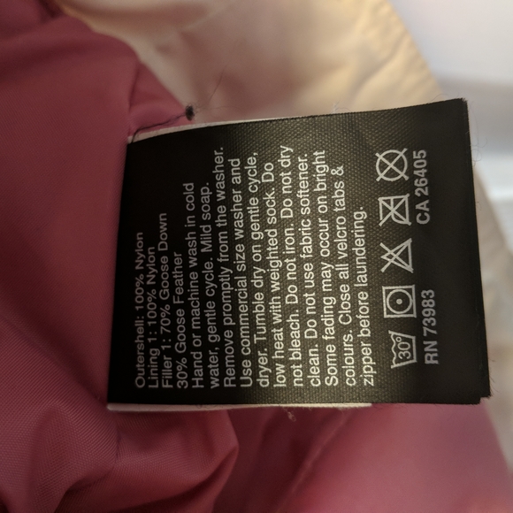 Helly Hansen down filled bomber style belted jacket. - Picture 7 of 7